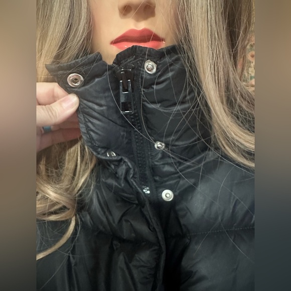 J.CREW black cropped signature puffer coat Women’s XXS - Picture 5 of 11